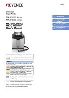MK-U6000/MK-U2000 Series MK-BUILDER2/MK-U Monitor Users Manual (English)