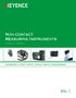 Non-contact Measuring Instruments: INTRODUCTION GUIDE Vol.1