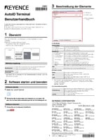 AutoID Terminal Users Manual (German)