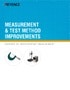 Measurement & Test Method Improvements: Contact VS. Non-Contact Measurement