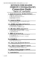 BL-1300/SR-600 Series × OMRON CJ2 Ethernet/IP Connection Guide (English)