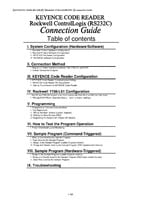 BL-1300/SR-600 Series × Rockwell ControlLogix RS-232C Connection Guide (English)