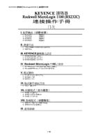 BL-1300/SR-600 Series × Rockwell MicroLogix 1100 RS-232C Connection Guide (Traditional Chinese)
