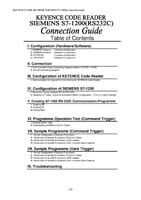 BL-1300/SR-600 Series × SIEMENS S7-1200 RS-232C Connection Guide (English)