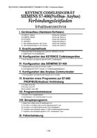 BL-1300/SR-600 Series × SIEMENS S7-400 PROFIBUS-Anybus Connection Guide (German)