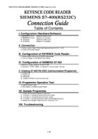 BL-1300/SR-600 Series × SIEMENS S7-400 RS-232C Connection Guide (English)