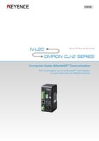 N-L20 × CJ2 series of OMRON Connection Guide Ethernet/IP Communication (English)