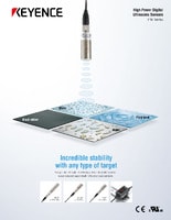 FW Series High Power Digital Ultrasonic Sensors Catalog