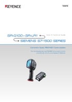 SR-G100/SR-LR1 × SIEMENS S7-1500  Series Connection Guide PROFINET communication (English)
