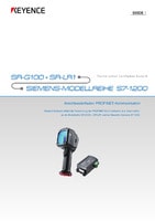 SR-G100/SR-LR1 × SIEMENS S7-1200 Connection Guide of PROFINET communication (German)