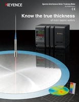 SI-F80R Series Spectral-Interference Wafer Thickness Meter Catalog