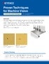 Proven Techniques for Machine Vision [In-line vision system techniques]