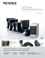 LK-G3000 Series High-speed, High-accuracy CCD Laser Displacement Sensor Catalog