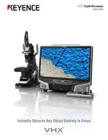 VHX-5000 Series Digital Microscope Catalog