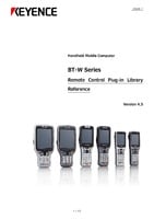 BT-W Series Remote Control Plug-in Library Reference Reference Manual 4.3 (English)