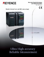 SI-F Series Micro-head Spectral-interference Laser Displacement Meter Catalog