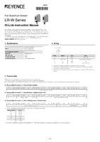 LR-W Series IO-Link Instruction Manual