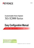 XG-X2000 Series Easy Setup Guide For PROFINET (Siemens: SIMATIC S7-1200)