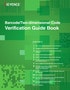 Barcode/Two-dimensional Code Verification Guide Book