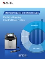 MK-U6000 Information Provided by Customer Surveys: Points for Selecting Industrial Inkjet Printers