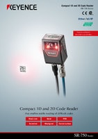 SR-750 Series High Performance Compact 1D and 2D Code Reader Catalog