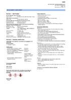 MK-U Series MK-20 Safety Data Sheet (SDS)