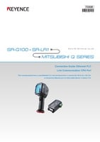 SR-G100/SR-LR1 × MITSUBISHI Q SERIES Connection Guide CPU with built-in Ethernet port