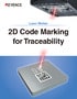 Laser Marker 2D Code Marking for Traceability