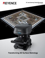 VK-X Series 3D Laser Scanning Confocal Microscope Catalog