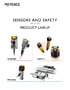 SENSORS AND SAFETY Lineup Catalog