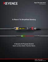 Digital Fiber Optic Sensor - FS-N40 series | KEYENCE America