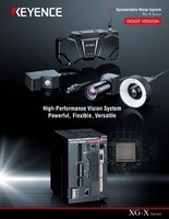 XG-X Series Customizable Vision System Digest version of catalog