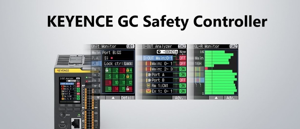 GC Safety Controller & Relay | KEYENCE America