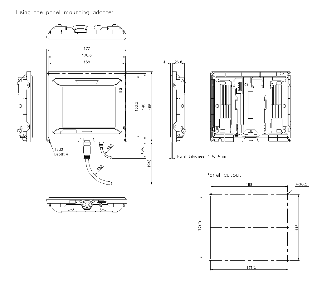 IX-CP50_02 Dimension