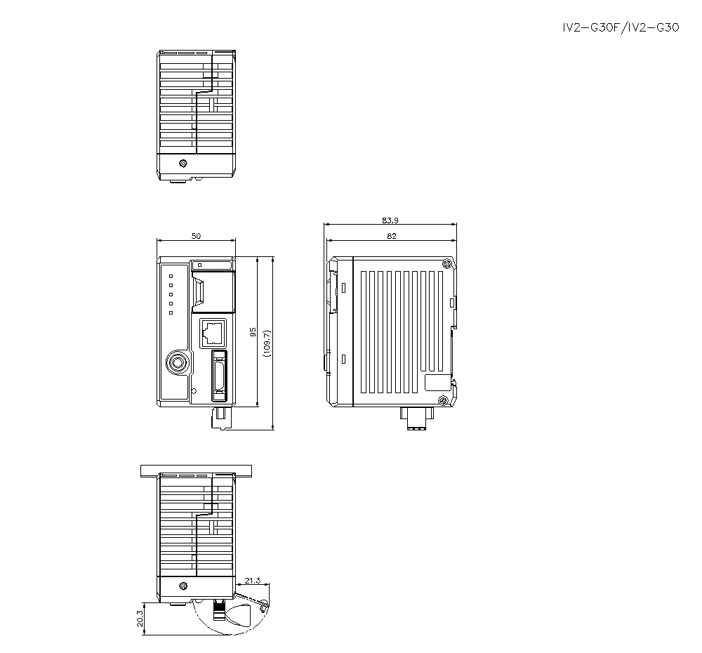 IV2-G30F/IV2-G30 Dimension