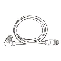 OP-88039 - NFPA79 compliant monitor cable, Right angle, 2 m