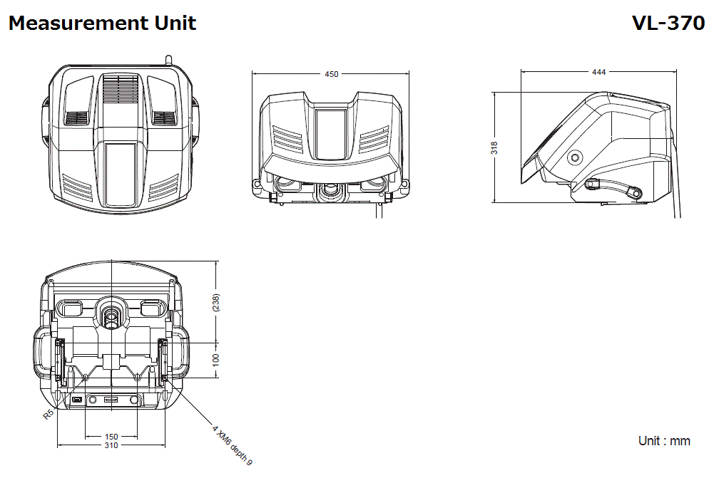 VL-370 Dimension