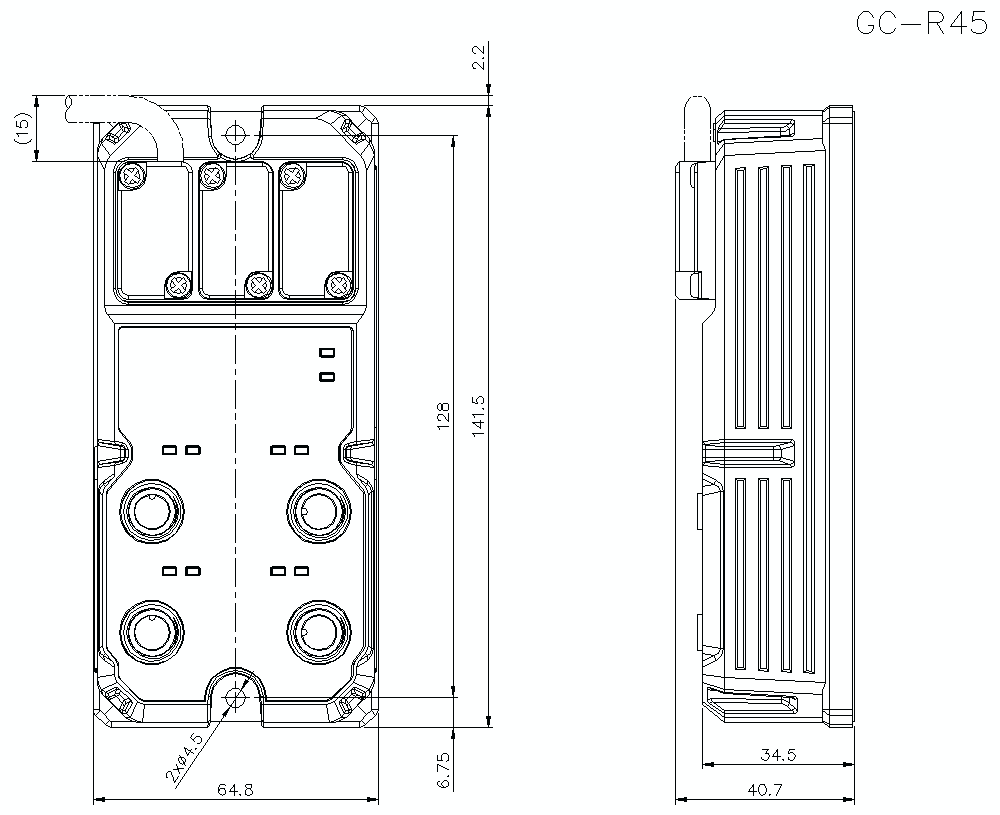 GC-R45 Dimension
