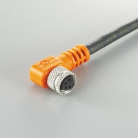 OP-85584 - Connector Cable M8 L-shaped 2-m PUR