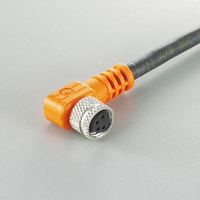OP-85586 - Connector Cable M8 L-shaped 2-m PUR