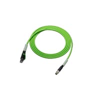 OP-88449 - M8 male - RJ45 Ethernet cable 5 m