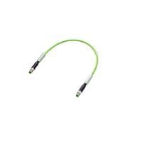 OP-88452 - M8 male - M8 male Ethernet cable 0.3 m