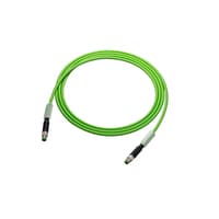 OP-88453 - M8 male - M8 male Ethernet cable 2 m