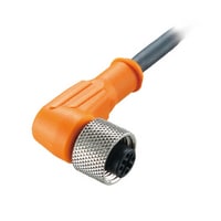 OP-87277 - Connector Cable M12 L-shaped 5-m PUR