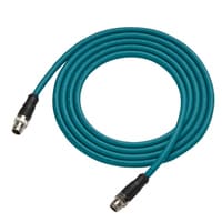 OP-88831 - Ethernet cable, M12 X-coded 8-pin to M12 X-coded 8-pin, NFPA79 compliant, 2m