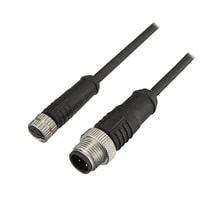 OP-89137 - M8 3-pin Cable for built-in amplifier connector / Cable for amplifier relay connector Heat/cleaning-resistant 2 m