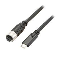 CS-LP12 - M12 5-pin, USB Type-C 1 m