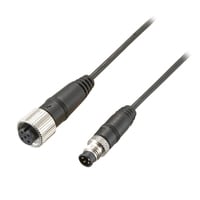 OP-89306 - M12 5-pin, female - M8 4-pin, male cable 1 m