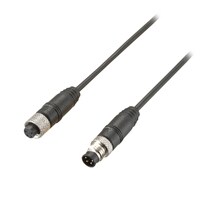 OP-89301 - M8 4-pin, female - M8 4-pin, male cable 1 m