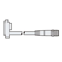 SL-VPC03N - Main Unit Connection Cable, for Relay, Main Unit Plug on One Side and M12 on the Other Side, 0.3-m, NPN